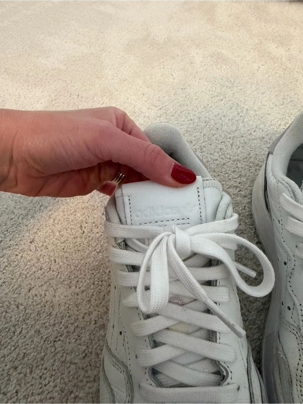 Adidas Leather Sneakers